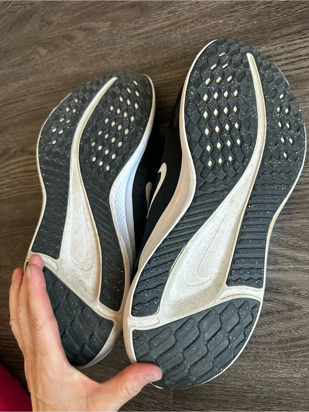 Nike Quest 5 Running Shoes Black White Men’s Size 15